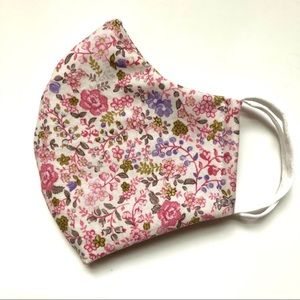 25% off 2/MORE Pink Floral Adult Small Mask